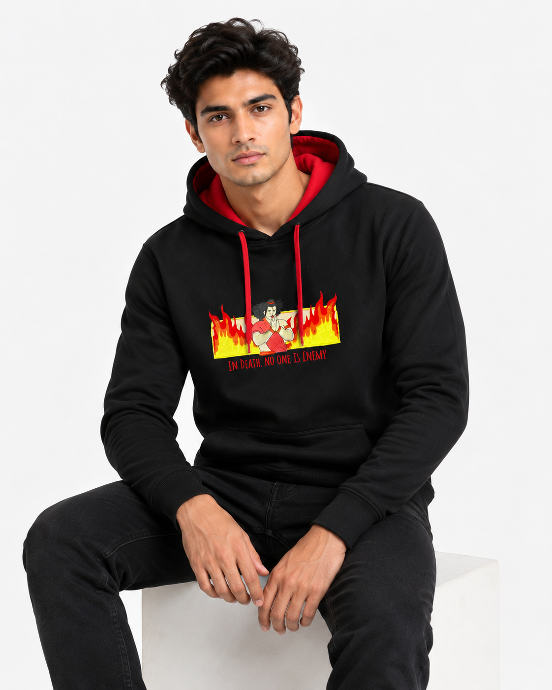 JAI SHIR RAM HOODIE PREMIUM EMBRODERY DESIGN
