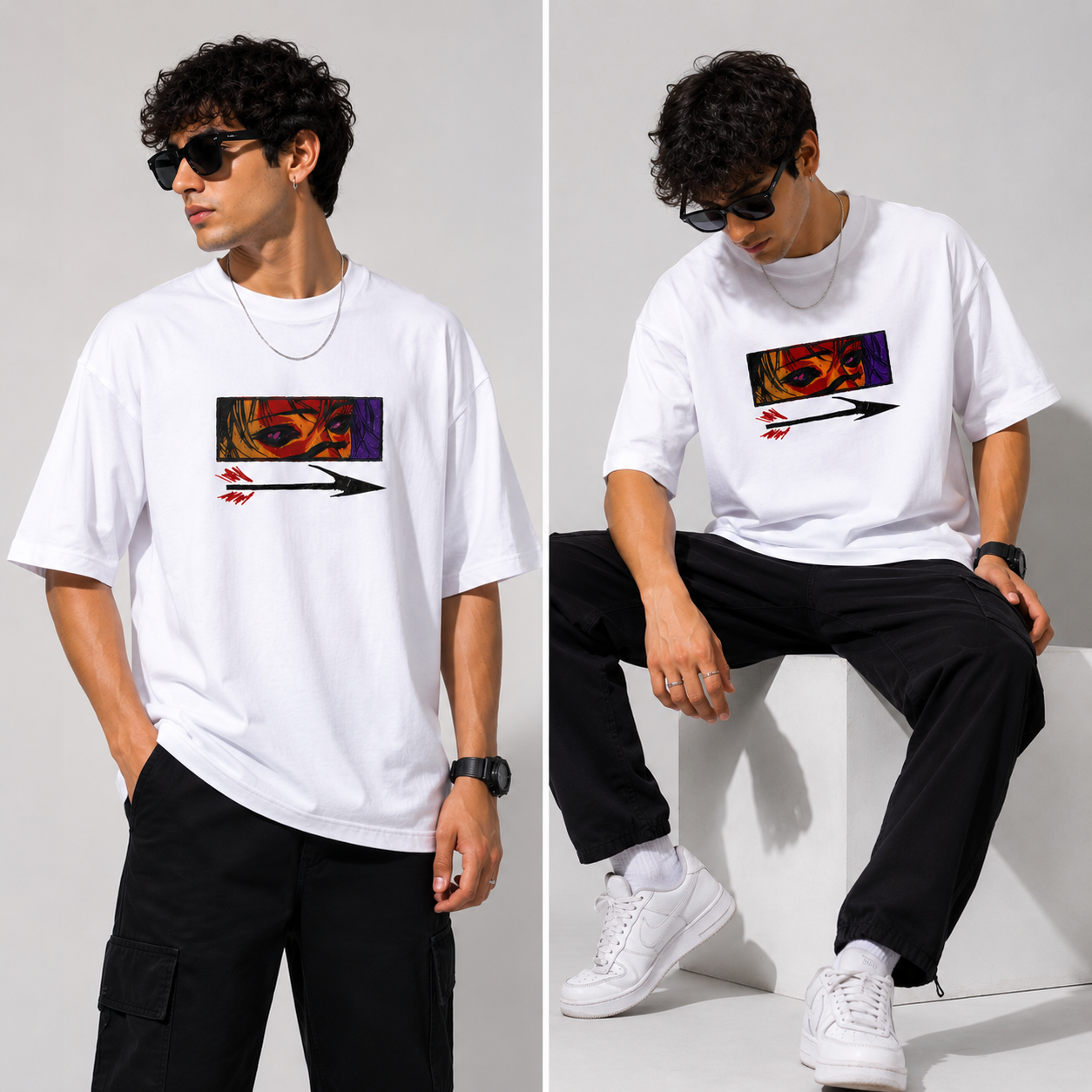 Urban Look. Premium Comfort Oversized Fit With Premium Embroidery